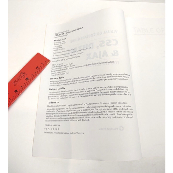 CSS, DHTML, & Ajax: Visual QuickStart Guide by Teague, Jason Cranford - Picture 9 of 10